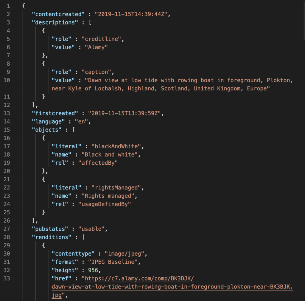 Alamy chooses ninjs 2.0 for its new API - IPTC