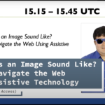 Title slide of Sam Joehl's presentation "What does an Image Sounds LIke?" from the 2021 IPTC Photo Metadata Conference