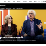 Helge, Judy, Bruce and Charlie speaking at the Origin Media Provenance Summit in October 2024.