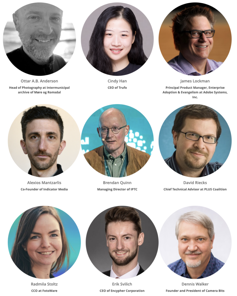 The full lineup of speakers for the 2026 IPTC Photo Metadata Conference.