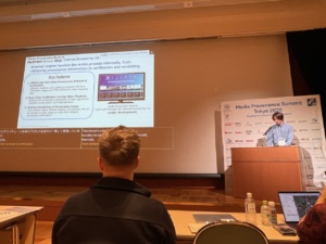 ACCESS showing their C2PA-compliant web browser, used on connected TV platforms.