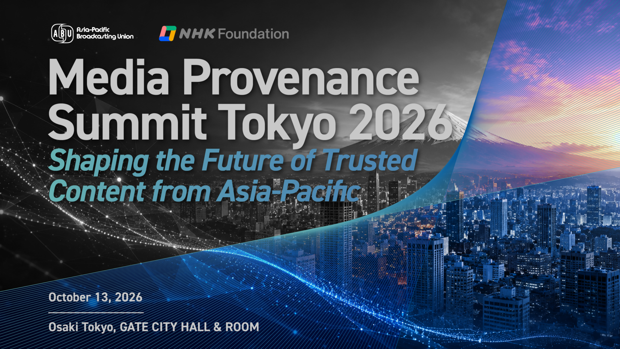Media Provenance Summit Tokyo 2026 - IPTC